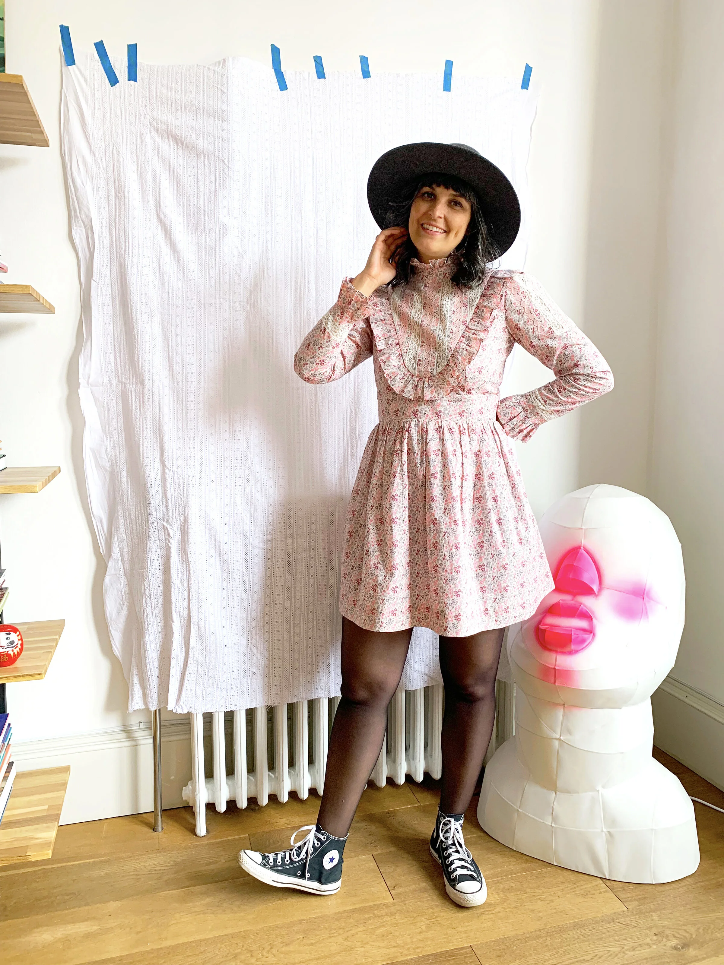 オケージョンにも　AMERI VINTAGE☆ LACE LINE SET UP Ameri（アメリ）の「LACE LINE SET UP（ワンピース）」 - WEAR